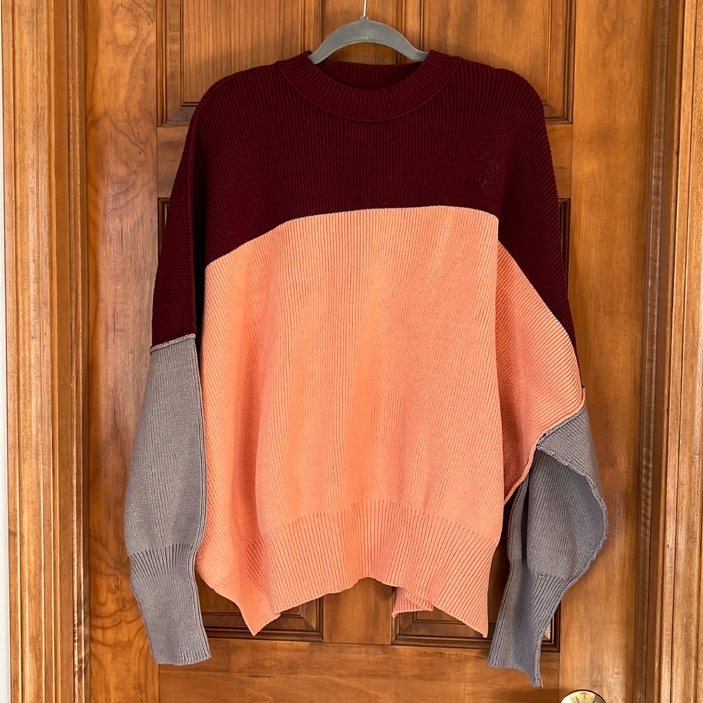 Free People Women’s Easy Street Color Block Tunic